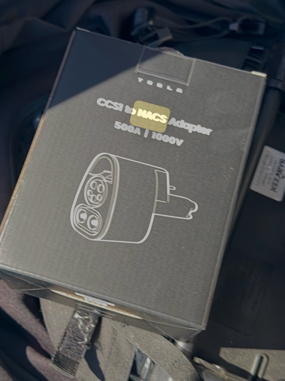 Tesla CCS to NACS EV Adapter 500A 1000V - oem